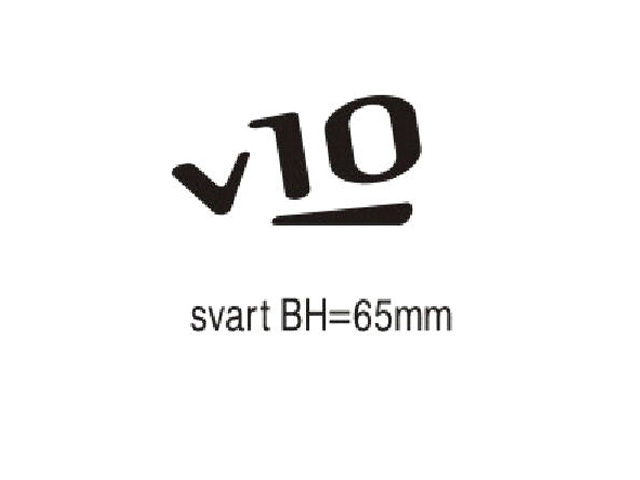 SKILT "V 10" LOGO - Trykk p bildet for  lukke