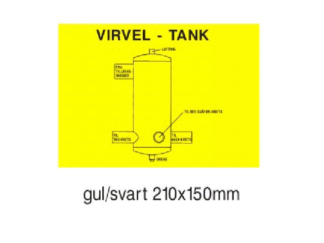 SKILT "VIRVEL-TANK (+ BILDE)" - Trykk p bildet for  lukke