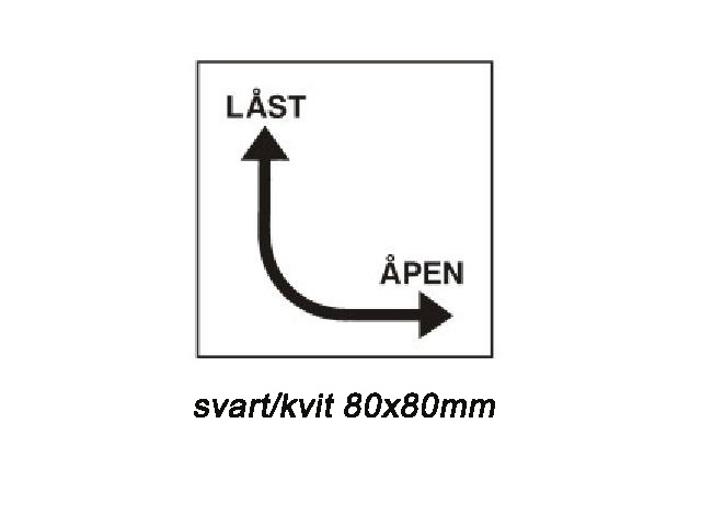 SKILT INNV.LS TOALETT DR - Trykk p bildet for  lukke