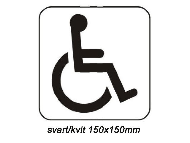 SKILT RULLESTOL (RRSLEHEMMET) SYMBOL - Trykk p bildet for  lukke