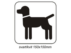 SKILT HUND (PELSDYR) SYMBOL