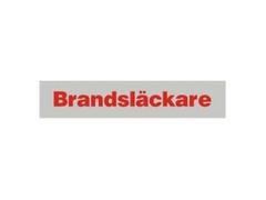 SKILT SVENSK:"Brandslckare"